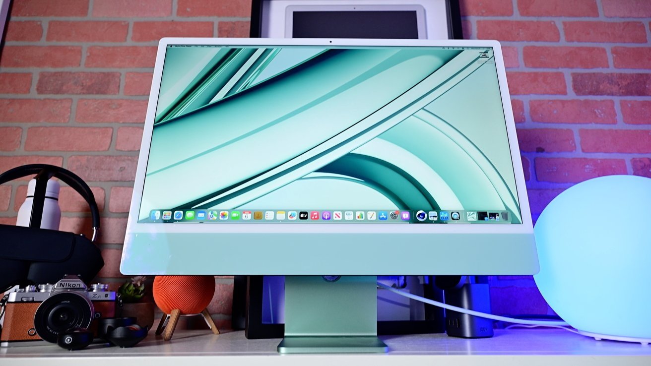 The M3 24-inch iMac.